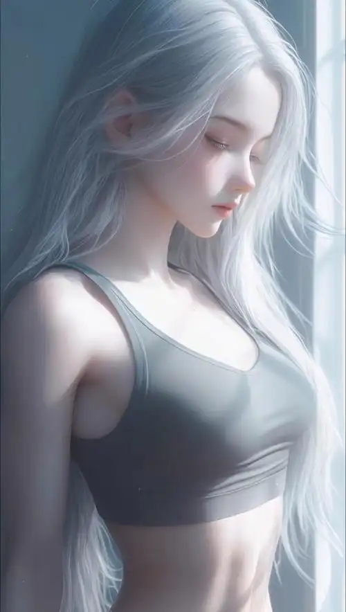 触手动漫日番新作深夜电波少女海报